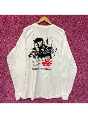 Eminem 2002 The Eminem Show Album Promo Rap Long Sleeve 2X
